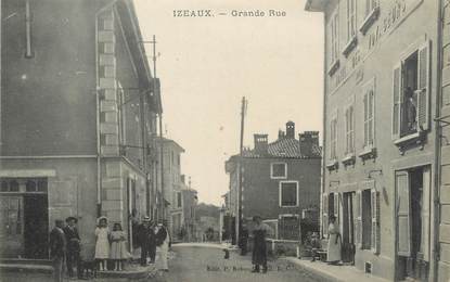 / CPA FRANCE 38 "Izeaux, grande rue"