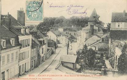 CPA FRANCE 89 "Saint Florentin, rue Basse du rempart, le Prieuré"