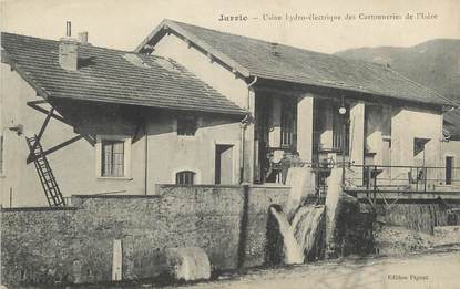 / CPA FRANCE 38 "Jarrie, usine hydro électrique des cartonneries de l'Isère"