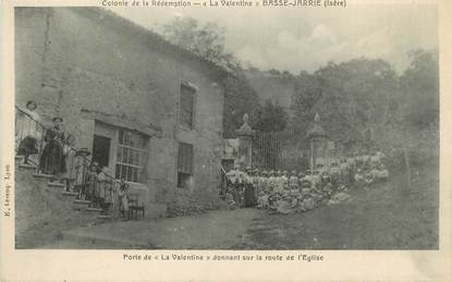 / CPA FRANCE 38 "Basse Jarrie, colonie de la Rédemption"