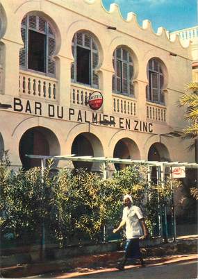 CPSM DJIBOUTI "Le Bar du Palmier en zinc"