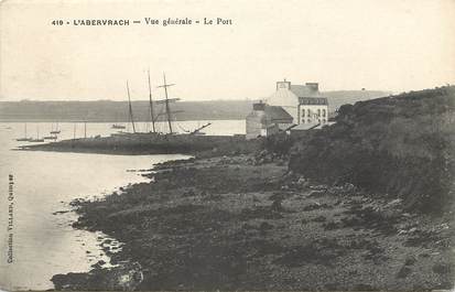 CPA FRANCE 29 "L'Abervrach, vue générale du port"