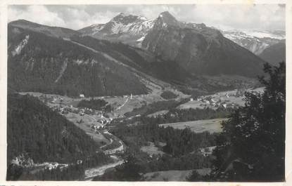 / CPSM FRANCE 74 "Le Vernay Bron, vue sur Montriond et Morzine"