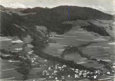 / CPSM FRANCE 74 "Villard sur Boege, vue générale aérienne"