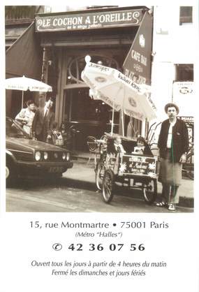 / CPSM FRANCE 75001 "Paris, rue Montmartre" / ENFANTS