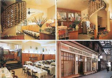 / CPSM FRANCE 75002 "Paris, restaurant Trattoria  Toscana"