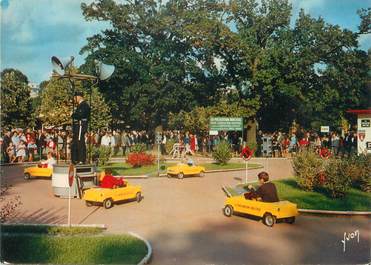 / CPSM FRANCE 75016 "Paris, Bois de Boulogne, prévention routière"