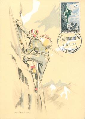   CPSM ALPINISME / CARTE MAXIMUM