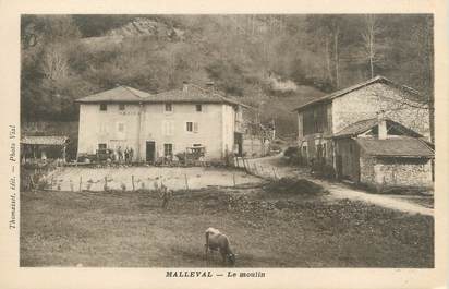 / CPA FRANCE 38 "Malleval, le moulin"