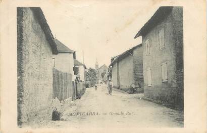 / CPA FRANCE 38 "Montcarra, grande rue"