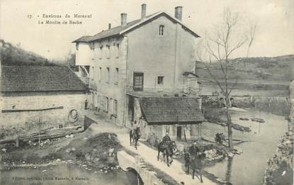 / CPA FRANCE 38 "Environs de Morestel, le moulin de Roche"