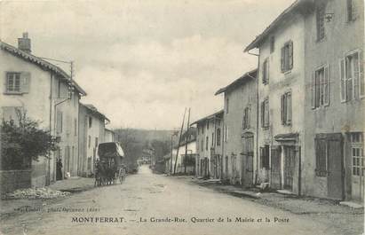 / CPA FRANCE 38 "Montferrat, la grande rue"