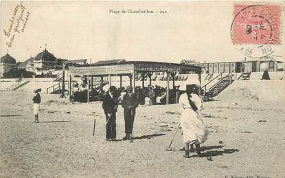 CPA FRANCE 17 "La Plage de Chatelaillon"