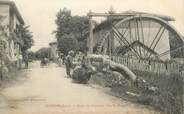 38 Isere / CPA FRANCE 38 "Nantoin, route de Champier, vue du moulin"