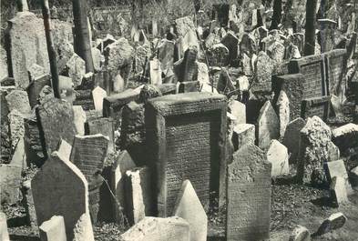CPSM JUDAICA / Le vieux cimetière juif à Prague