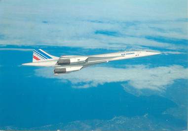 CPSM AVIATEUR / CONCORDE