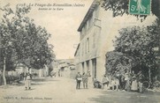 38 Isere / CPA FRANCE 38 "Le  Péage du Roussillon, av de la gare"