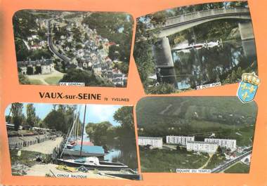 / CPSM FRANCE 78 "Vaux sur Seine"