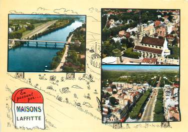 / CPSM FRANCE 78 "Maisons Laffitte "