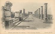 Theme CPA ARCHEOLOGIE "Ruines romaines de Timgad, voie du Decumanus"