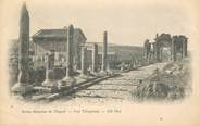 Theme CPA ARCHEOLOGIE "Ruines romaines de Timgad, voie triomphale"