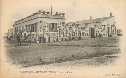 CPA ARCHEOLOGIE "Ruines romaines de Timgad, le Musée"