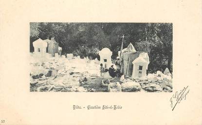 CPA ALGERIE / Ed. GEISER "Blida, cimetière Sidi El Kebir"