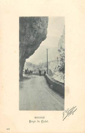 CPA ALGERIE / Ed. GEISER "Bougie, gorges du Chabet "