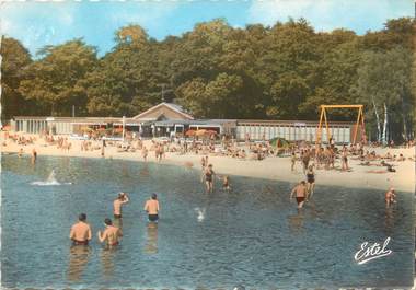 / CPSM FRANCE 78 "Saint Léger en Yvelines, plage des Etangs de Hollande"