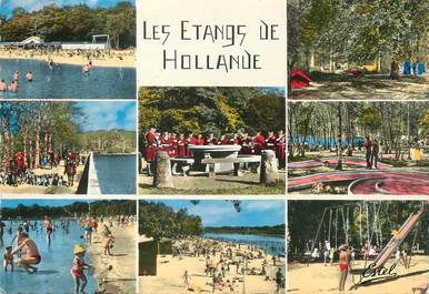 / CPSM FRANCE 78 "Saint Léger en Yvelines, plage des Etangs de Hollande "