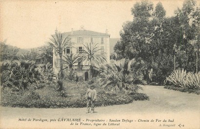 CPA FRANCE 83 "Hotel de Pardigon près Cavalaire"