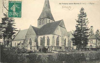 CPA FRANCE 76 "Saint Valéry sous Bures"