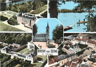 / CPSM FRANCE 78 " Rosny sur Seine "