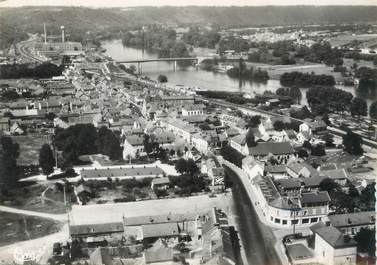 / CPSM FRANCE 78 "Bonnières, vue générale aérienne"