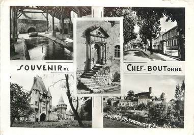/ CPSM FRANCE 79 "Souvenir de Chef Boutonne"