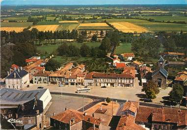 / CPSM FRANCE 79 "Lezay, vue aérienne"