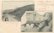 48 Lozere .CPA FRANCE 48 "l'Aigoual, Vue générale et Montée de l'Observatoire"