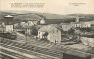 48 Lozere .CPA FRANCE 48 "La Bastide, la Gendarmerie et la Route de Mende, Gare"