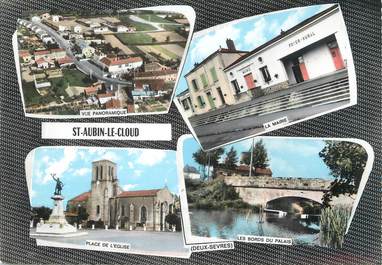 / CPSM FRANCE 79 "Saint Aubin Le Cloud"