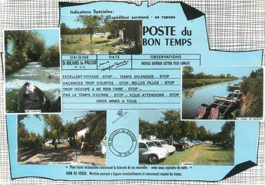 / CPSM FRANCE 79 "Saint Hilaire la Pallud, le camping de Lidon"