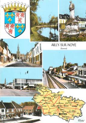 / CPSM FRANCE 80 "Ailly sur Noye"