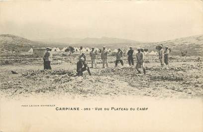 CPA FRANCE 13 "Carpiane, camp"