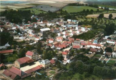 / CPSM FRANCE 80 "Beauchamps, vue générale aérienne"