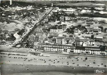 / CPSM FRANCE 80 "Fort Mahon, vue générale et la plage"