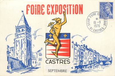 / CPSM FRANCE 81 "Castres, foire exposition"