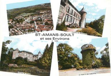 / CPSM FRANCE 81 "Saint Amans Soult et ses environs"