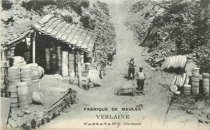 CPA FRANCE 70 "Fabrique de meules à Passavant"