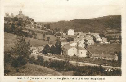 .CPA  FRANCE  48 "Luc, Vue générale"