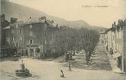 48 Lozere .CPA FRANCE 48 " Florac, l'Esplanade"