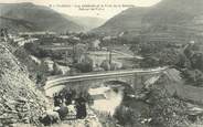 48 Lozere .CPA FRANCE  48 " Florac, Vue générale et Pont de la Bésséde"